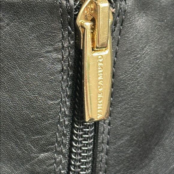 New w/ tags Vince Camuto Genuine Leather Ankle Boots Block Heel Booties 9.5 - Picture 6 of 6